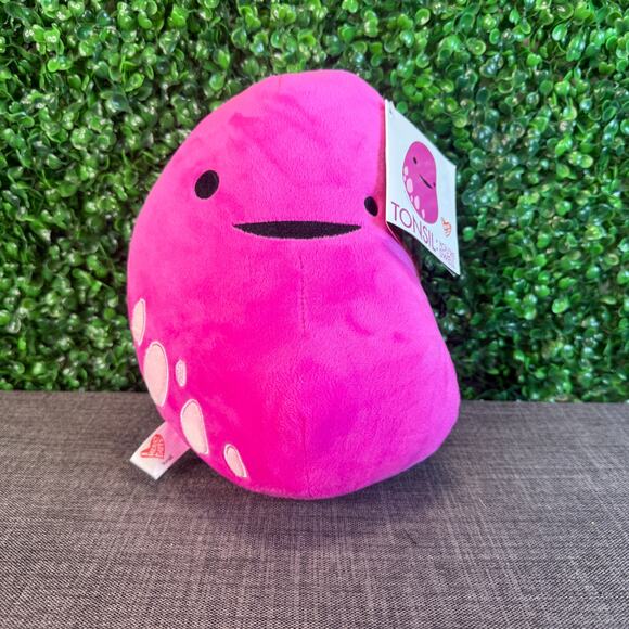NWT Tonsil Plushie You're Swell Plush I Heart Guts Organ Stuffed Toy Pillow - Picture 1 of 7